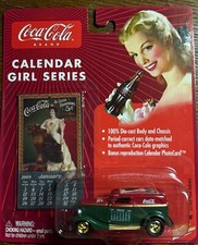 Johnny Lightning Coca Cola Calendar Girl Series 2 '40 Ford Delivery Sedan 2003