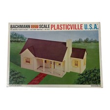 VTG Bachmann Plasticville - 1912 - 1 1/2 Story New England Rancher New Sealed