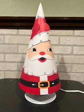 Replacement Cone for Vintage Econolite Spinning Christmas Tree Santa Design