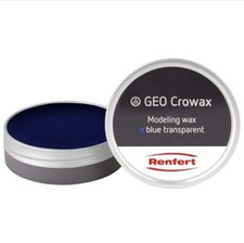 RENFERT GEO Crowax Modeling wax blue-transparent 80g