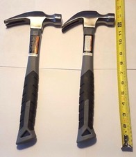 Set Of 2 16 Oz. Fiberglass Rip Hammer And Claw Hammer Set Of 2 16 Oz. Fiberglass Rip Hammer And Claw Hammer