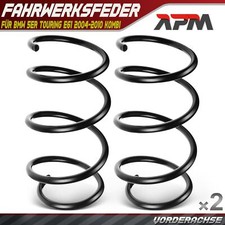 2x Federn Fahrwerksfeder Vorderachse für BMW 5er Touring E61 2004-2010 Kombi