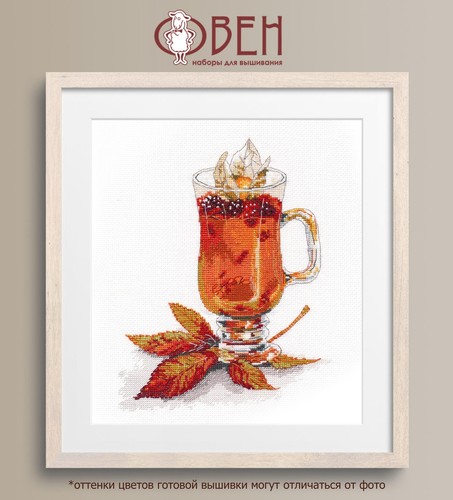 Sea Buckthorn Punch 1369 Oven Counted Cross Stitch Kit - Picture 2 of 2