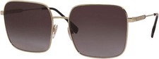 Burberry JUDE BE3119 11098G Sunglasses 58mm Gold / Grey Gradient Lens