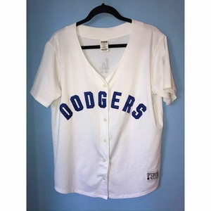 victoria secret pink dodgers jersey