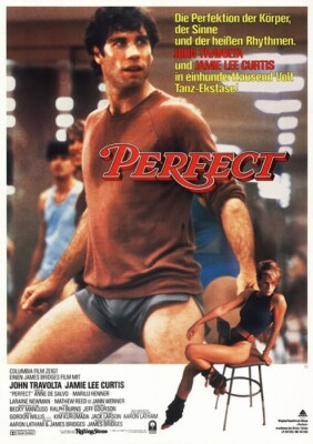 Filmplakat, Groß-Poster A 0, PERFEKT, mit John Travolta, Jamie Lee Curtis, 1985