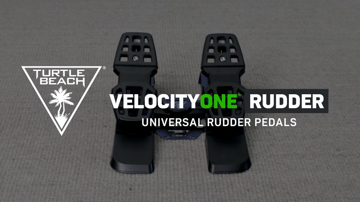 未開封未使用　Turtle Beach VelocityOne Rudder Amazon.com: Turtle Beach VelocityOne Universal Rudder Pedals for