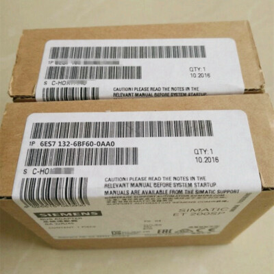1PCS  Brand new and unopened SIEMENS 6es7132-6bf60-0aa0  6es7 132-6bf60-0aa0