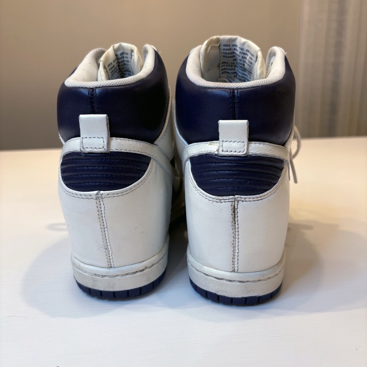 Nike Women's Dunk Sky High Imperial Purple Sail Sneakers 528899