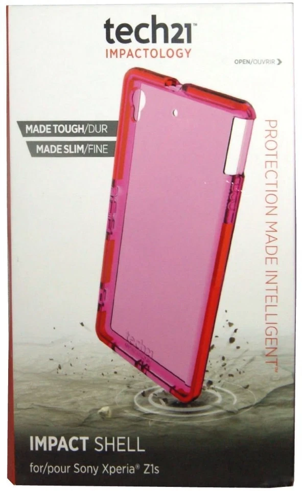 New OEM Tech21 Impact Tactical Case for Sony Xperia Z1S - Black or Pink - Image 2 of 2