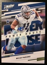 2022 Panini Prestige Football Micah Parsons Power House #PH-21 Dallas Cowboys