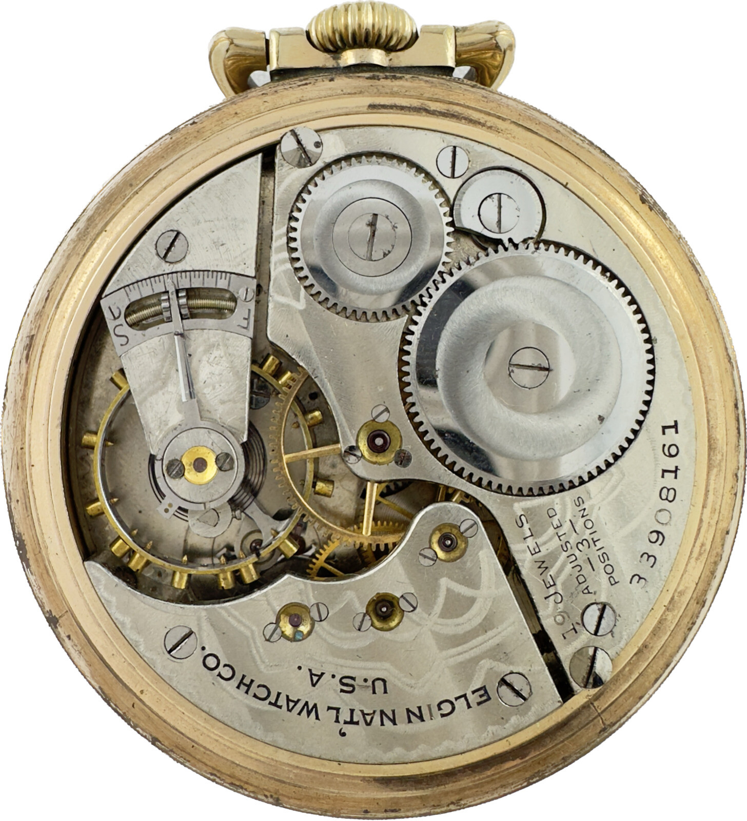 Elgin National Watch Co. Grade 486 Pocket Watch image 1