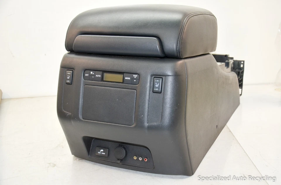 2013 INFINITI QX56  REAR CENTER CONSOLE CLIMATE & AUDIO CONTROL OEM Foto 2 de 4