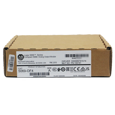 NEW Allen Bradley 5069-OF4 Compact 5000 Logix Analog Output Module