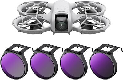 K&F CONCEPT Hybrid ND&PL 2-in-1 ND8&PL+ ND16&PL+ ND32&PL + ND64&PL For DJI NEO