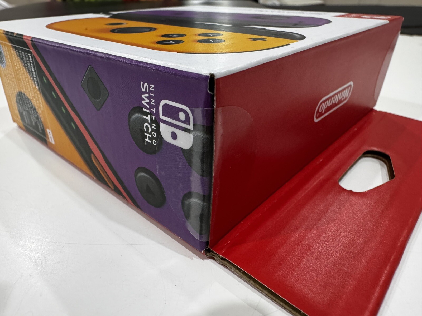 Nintendo Switch Neon Purple Joy-Con w/ Wrist Strap - FACTORY SEALED FREESHIPPING