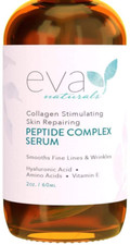 Peptide Complex Serum by Eva Naturals 60ml - Best Anti-Aging Face Serum Reduces