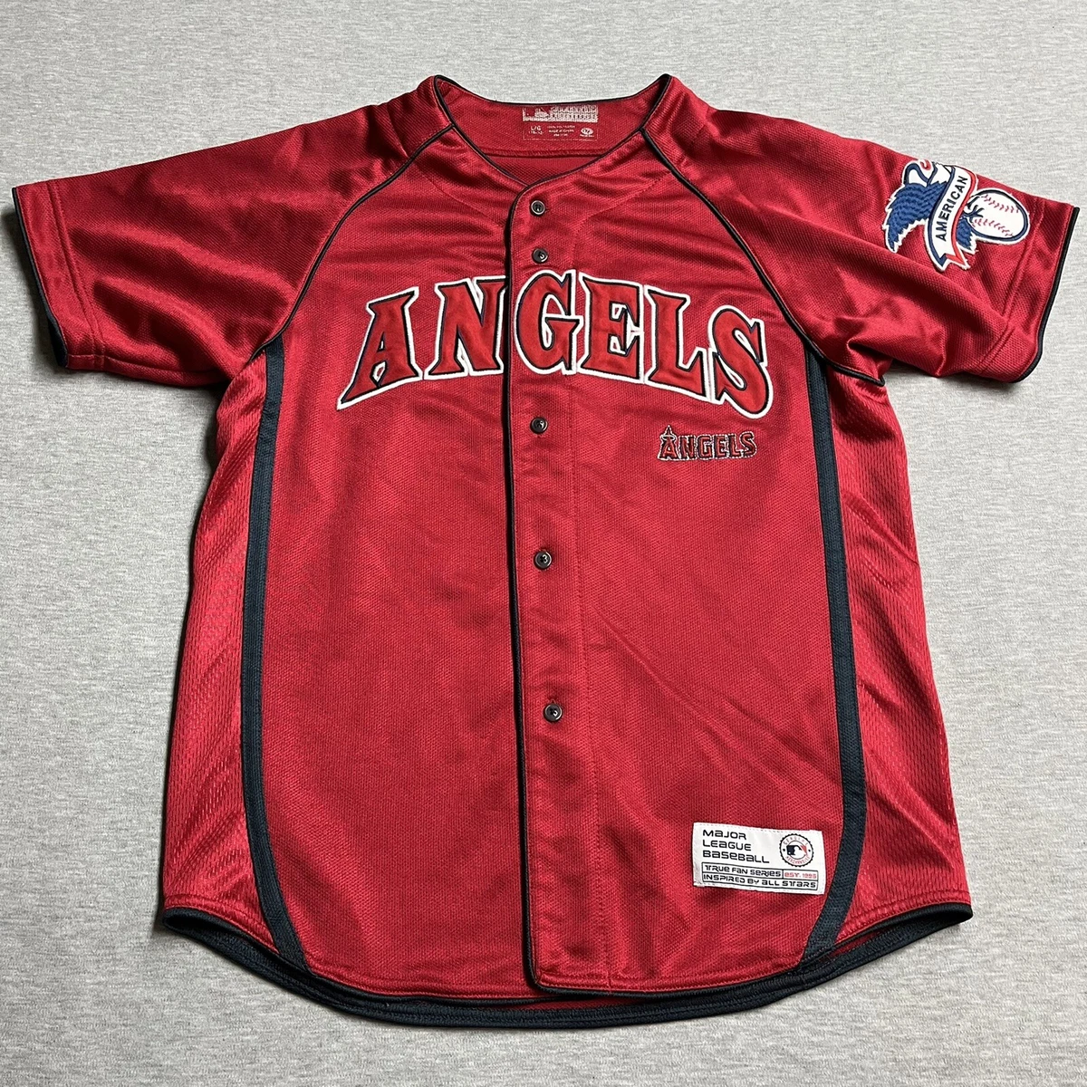 Youth angels baseball jersey hot sale
