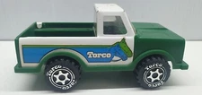 Torco Ute Green Car Vintage Diecast & Plastic 1980 Horse 14cm Used