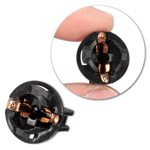 10Pcs T10 168 192 Bulb Holders Wedge Dashboard Dash Light Base Twist Socket Lock - Picture 9 of 17