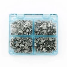 50 Sets Dental Buccal Tube 2nd Molar Roth 0.022 Monoblock Tubos Bucales Non-Con