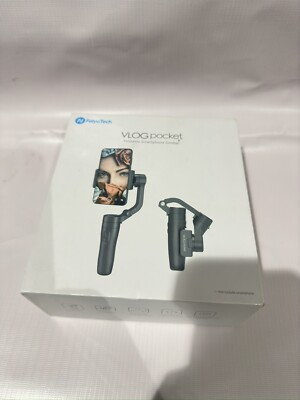 Feiyu Vlog Pocket Foldable Gimbal Stabilizer Pink read in description