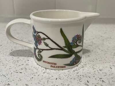 PORTMEIRION THE BOTANIC GARDEN CREAMER ENGLAND FORGET ME NOT Myosotis Palustris
