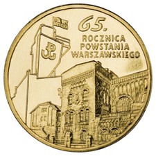 Poland 2 zl 2009 65th Anniversary of Warsaw Uprising / UNC