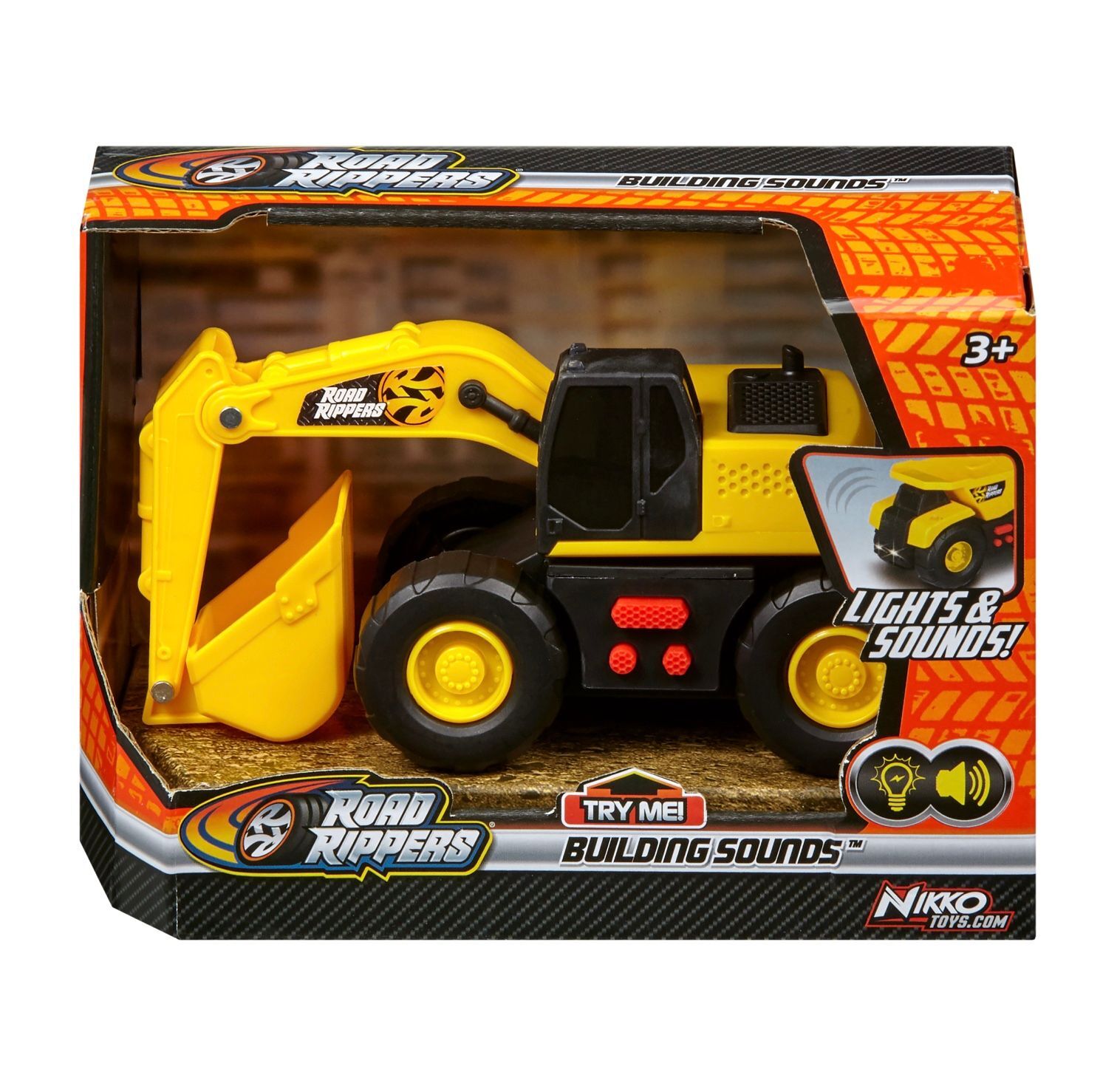 Gadget - Nikko Toys: Escavatore Con Luci E Suoni - Nikko Toys