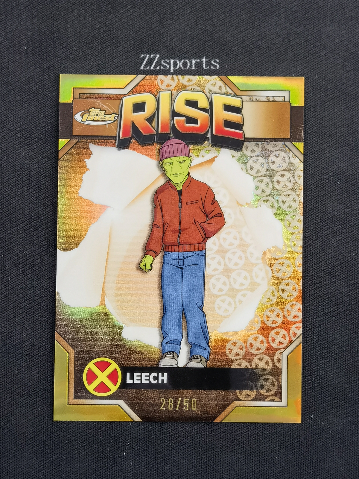 2025 Topps Finest Marvel X-Men ‘97 COMMON /50 LEECH RISE #25