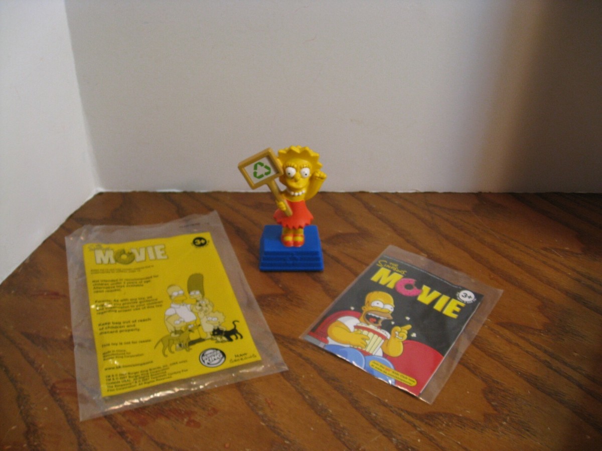 Burger King - The Simpsons Movie - Kids Meal Toy - 2007 - Lisa
