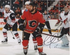 Calgary Flames Tanner Glass Autographed Signed 8x10 NHL Photo COA #4