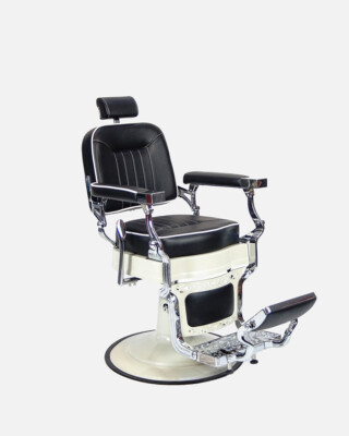 Herren Friseurstuhl Barbier Stuhl Barbershop John Barber & Sons GENTLE BLACK