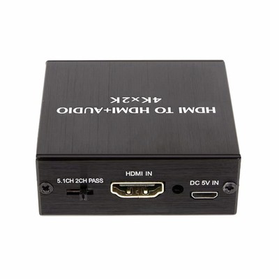 4K * 2K HDMI Stereo Audio Video Extractor Converter  HDMI+ Optical SPDIF 3.5mm j