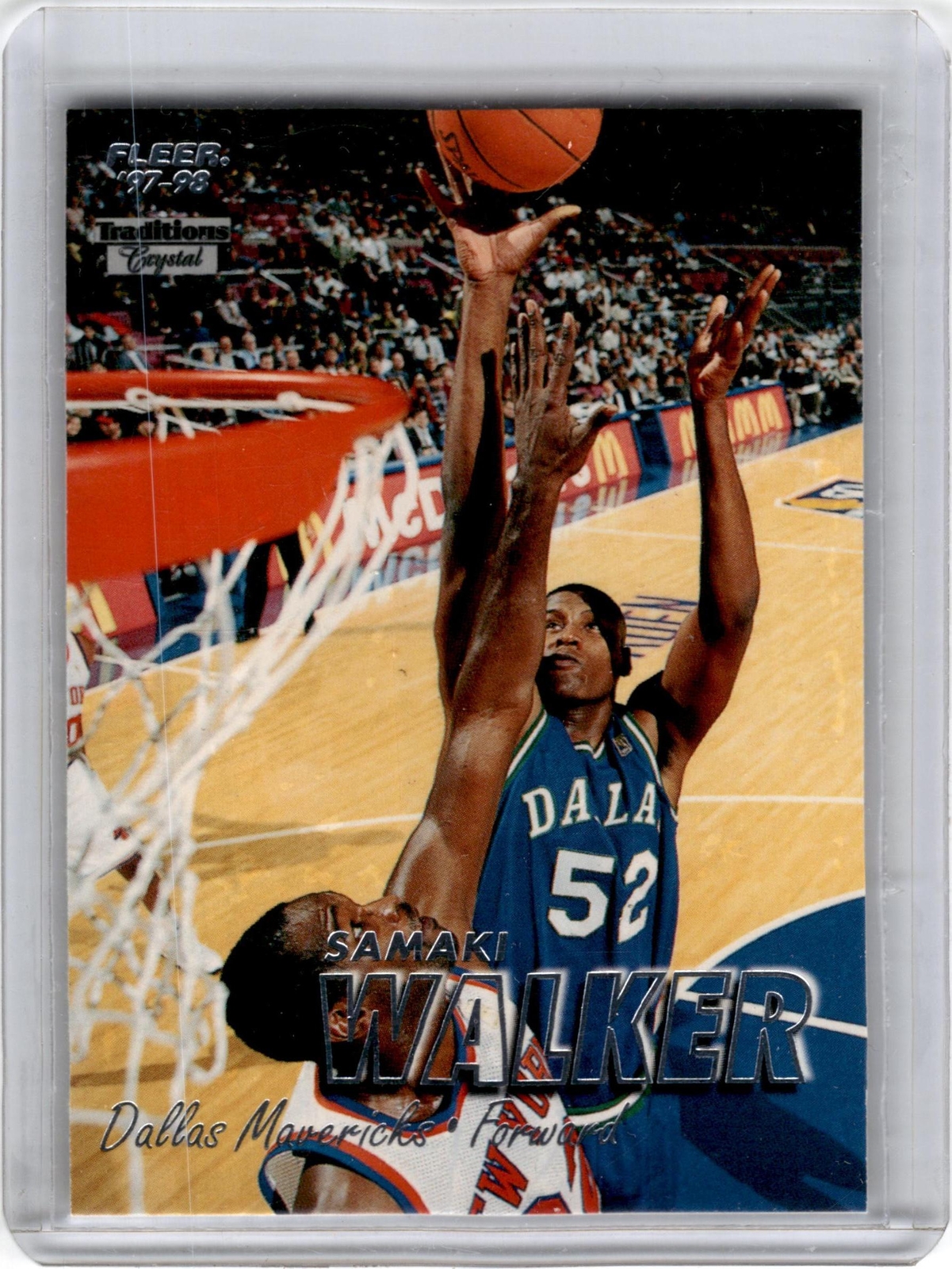 1997-98 Fleer #59 Samaki Walker Traditions Crystal