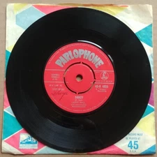 LARRY HALL Sandy/Lovin Tree 45 7" ROCKABILLY Vinyl Record 1959 UK Parlophone