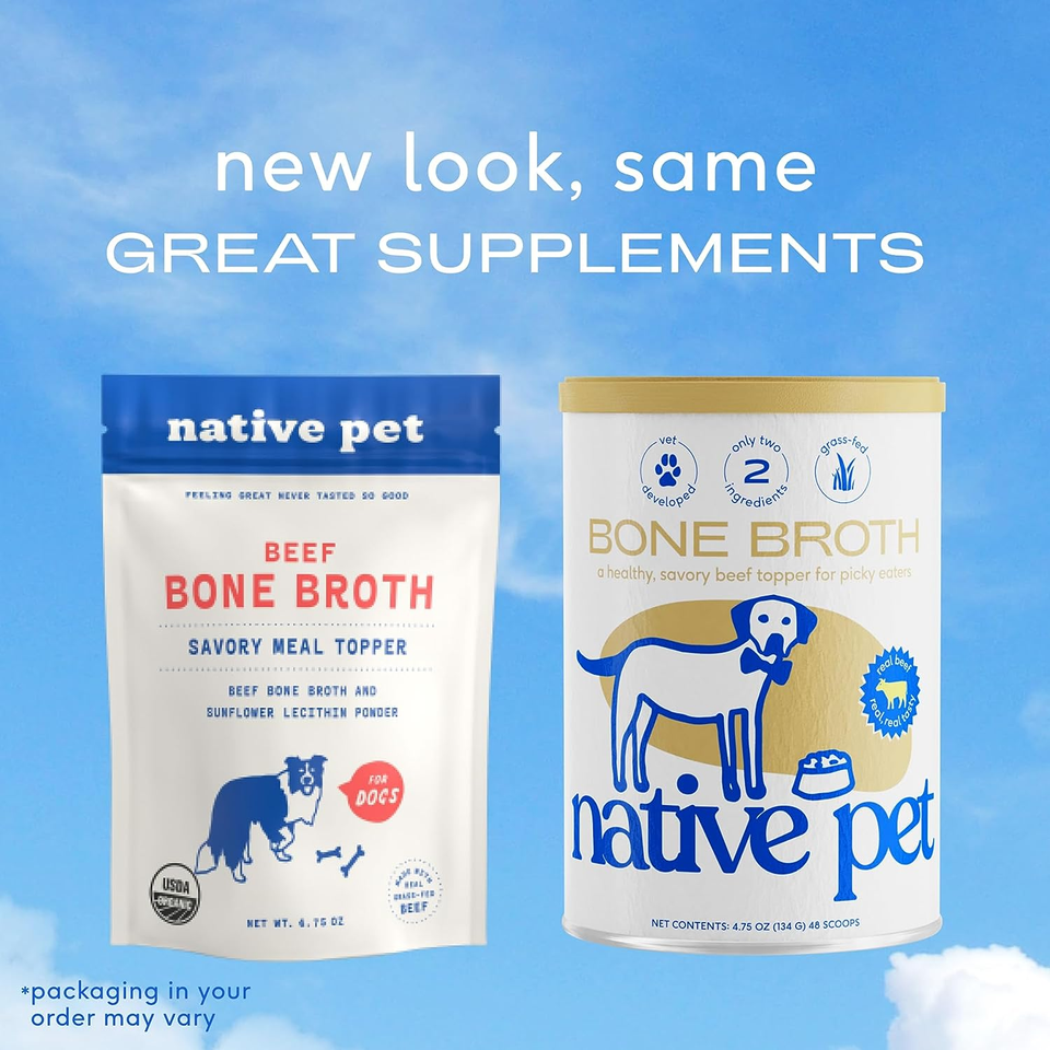Bone Broth for Dogs and Cats Dog Bone Broth Powder for Dog Food