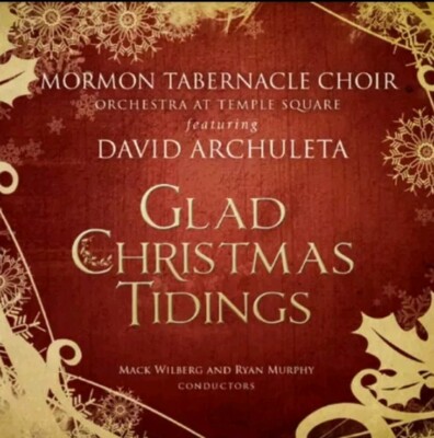 Frohe Weihnachtsbotschaft David Archuleta Mormon Tabernacle Choir Michael York CD