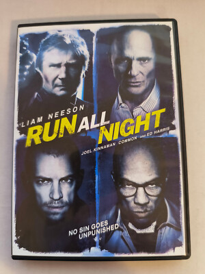 Run All Night DVD New Liam Neeson Common McGill Beau Knapp Ed Harris