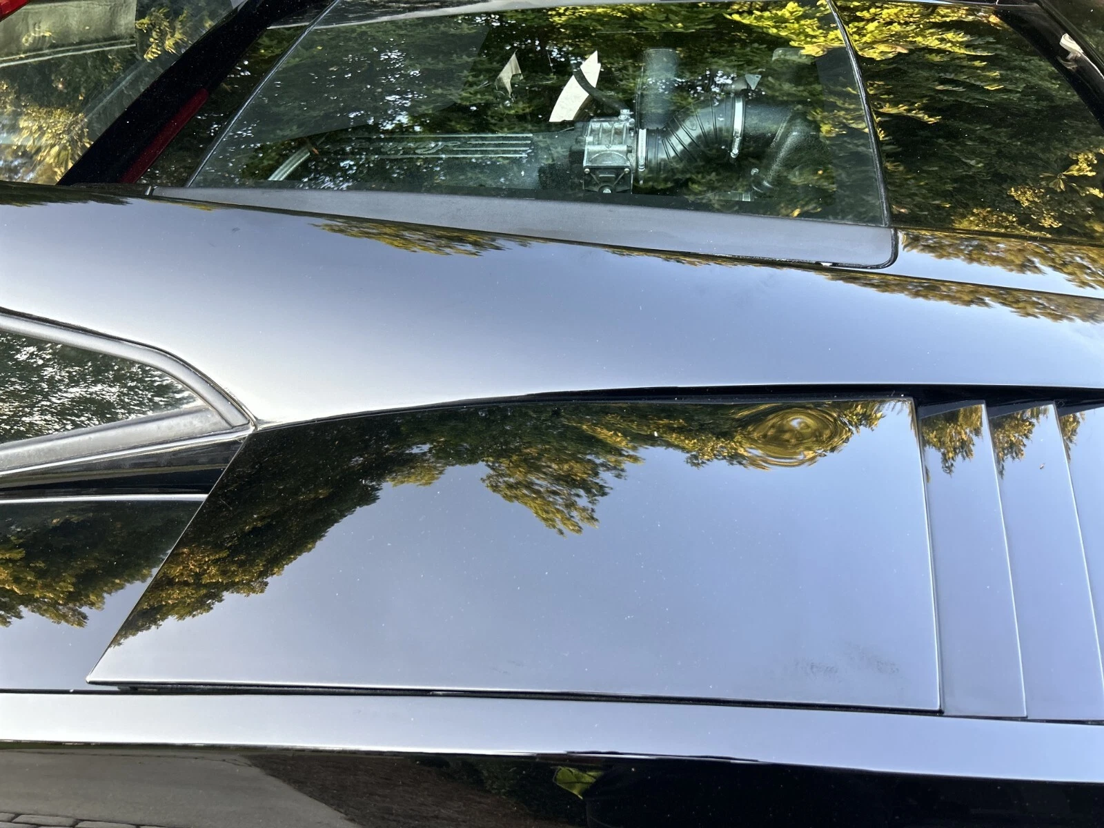 Lamborghini Gallardo Left Quarter Panel Damage View