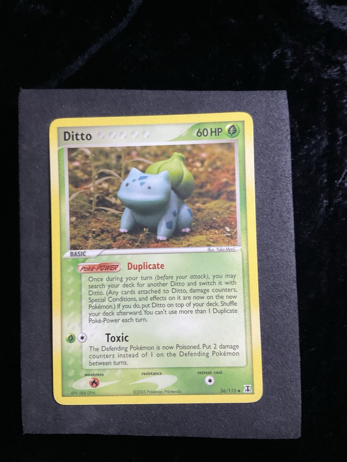Pokemon Card - Ditto (Bulbasaur) Delta Species 36/113 Uncommon