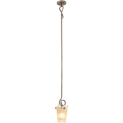 Kalco Lighting 1851PS/FROST Tribecca Mini Pendant Pearl Silver