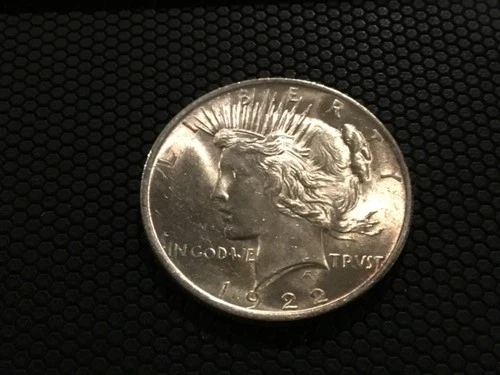 New Listing1922p US Peace Silver Dollar BU