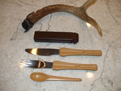 BOKER TREE BRAND COLLECTABLE CAMPING/BACKPACK UTENSILS,RARE DEAL !!!!!!