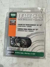 Power Care G66 18" Chainsaw Saw Chain Blade 66 Links