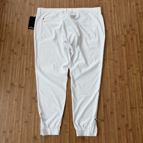 NWT Primo Golf Jogger Pants Men 42x30 Regular White Performance Stretch - Picture 11 of 15