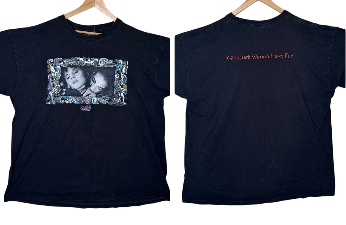 Vintage 90s Xena Warrior Princess T-Shirt Size XL TV Promo