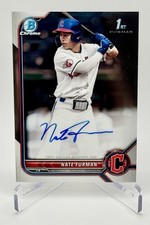 Nate Furman 2022 Bowman Draft Chrome 1st Auto RC #CDANF - San Francisco Giants