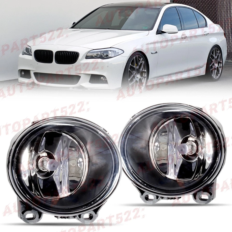 Par de luces antiniebla para BMW F10 F11 528i 535i 550i M 2010 2011 2012 2013 con bombillas Foto 3 de 4
