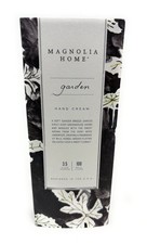 Magnolia Home Hand Cream GARDEN 3.5 Fl Oz Illume MADE USA Black White Boxed